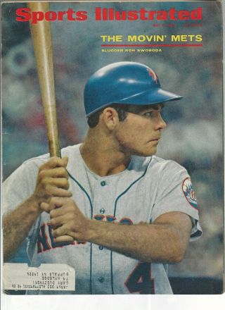 Vintage Sports Illustrated May 6 1968 The Mets