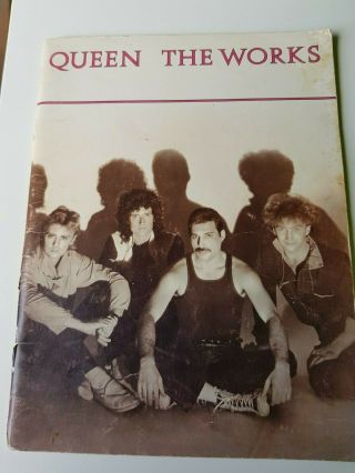 Queen : The Vintage 1984 Official Album Emi Song Book Sheet Music
