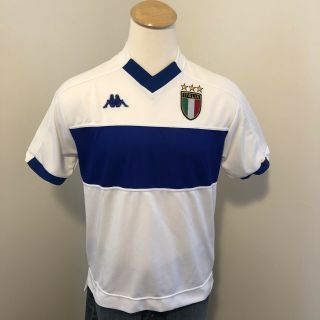 Vtg Italy 1998/1999/2000 Football Soccer Shirt Jersey Calcio Italia Magila Sz L
