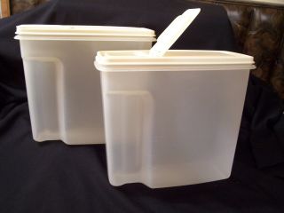 Vtg Rubbermaid Servin Saver 2 Cereal Pasta Container 21 Cup Pantry Canister