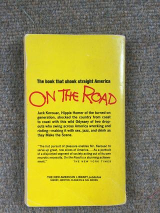 On The Road by Jack Kerouac - Signet Paperback 2