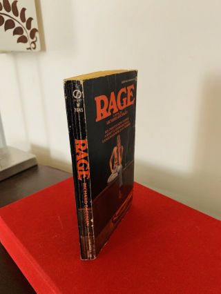 Rage first print Stephen King Richard Bachman 4