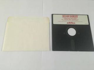 Vintage Ocean Ranger Game For Commodore 64 128