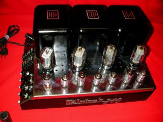 McIntosh MC - 240 6L6 12AX7 Telefunken Tube Stereo Amp MC240 Power Amplifier 12