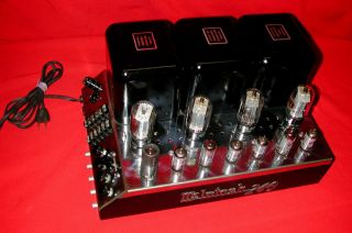 Mcintosh Mc - 240 6l6 12ax7 Telefunken Tube Stereo Amp Mc240 Power Amplifier