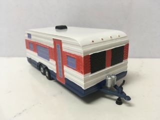 Vintage House Trailer Collectible 1/64 Scale Diecast Diorama Model