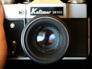 Vintage Kalimar Sr100 Film Camera With Helios 44 - 2 58mm F2 Mount M42 Russia Ussr