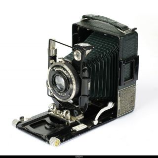 Camera Voigtlander Bergheil 6x9 Green With Lens Heliar 4,  5/105mm SET 2
