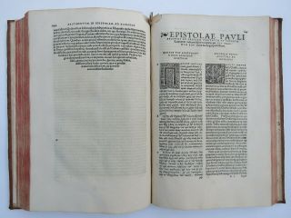 ERASMUS,  Novum Testamentum,  5th edition,  1535 8