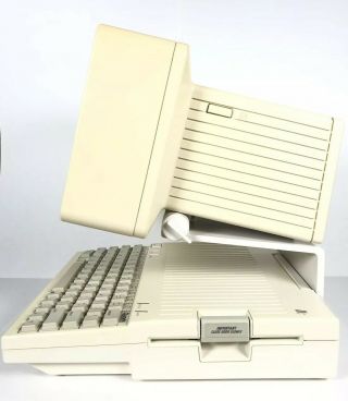 Apple IIc A2S4000 w/ Monitor,  Disk Drive,  Disks,  Cables -,  & BOOTS 8
