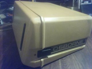 Early Osborne 1 Portable Computer