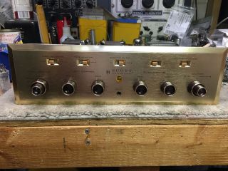Hh Scott Model 200 Stereo Tube Amplifier,  Top Restoration