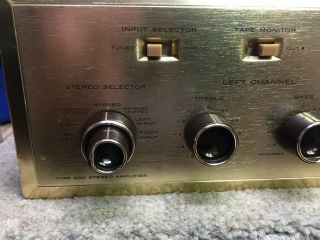 HH Scott Model 200 Stereo Tube Amplifier,  top restoration 3