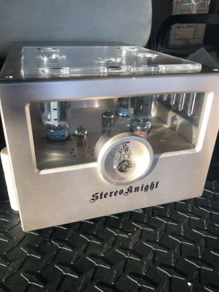 Twin Pair StereoKnight Stereo Knight Authur M75 Mono Block Tube Amplifier Amp 7