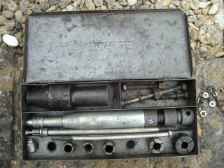 Vintage Snap - On Clutch Alignment Tool Set No A 37 A In Metal Box