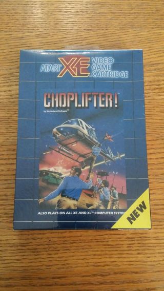Classic: Choplifter For Atari 400/800 Xl Xe -