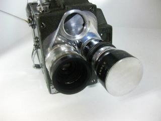 PATHE 16mm CINE CAMERA,  2 Lens Non Reflex 2