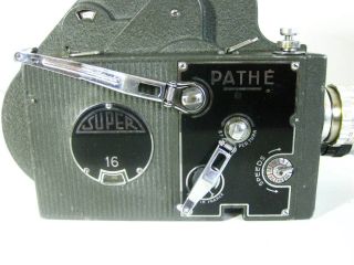 PATHE 16mm CINE CAMERA,  2 Lens Non Reflex 8