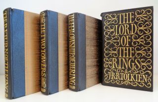 J.  R.  R.  Tolkien Lord Of The Rings Trilogy Folio Society 2002 Limited Edition