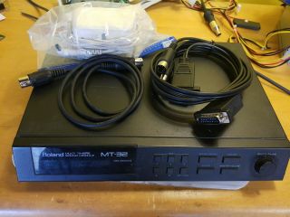 Roland Mt - 32 Multi - Timber Sound Module With Ac Adapter And Cords -