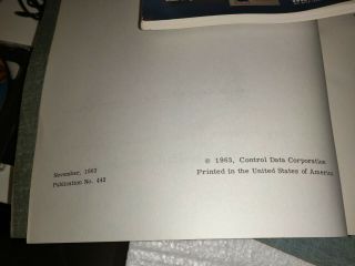 1963 CDC COMPUTER PROGRAMMING CONCEPTS AMERICAS 1st TRIAL BY MAIL 7