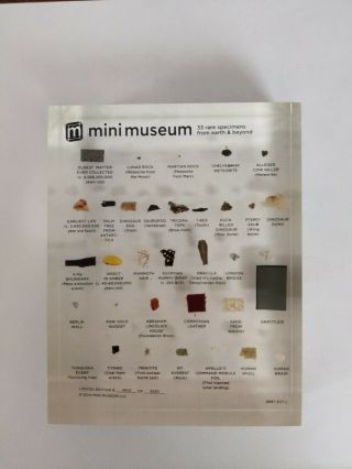 1st Edition Mini Museum Large, .  Certificate Of Authenticity