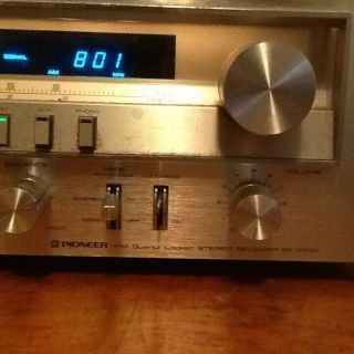 VINTAGE PIONEER SX - 3700 STEREO RECEIVER Great 4