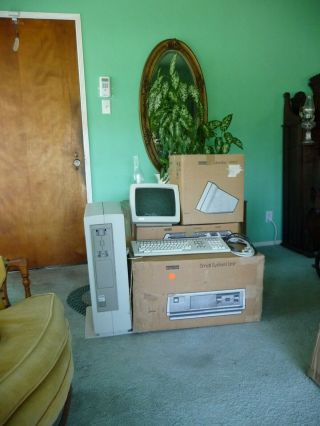 Vintage Dec Digital Rainbow 100 Computer | Pc - 100a,  Monitor,  Keyboard,  S/w,  Docu