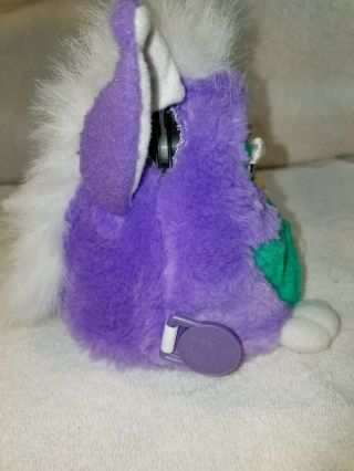 Vintage 90s 1999 Tiger Electronic FURBY Babies Purple Green 70 - 940 4
