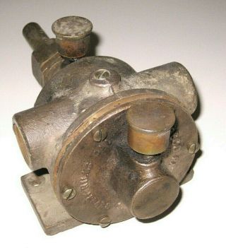 Vintage Bronze Water Pump Jabsco Patent.  2189856 Marine Boat Rv Made In Usa