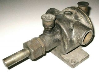 Vintage Bronze Water Pump Jabsco Patent.  2189856 Marine Boat RV Made in USA 4