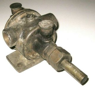Vintage Bronze Water Pump Jabsco Patent.  2189856 Marine Boat RV Made in USA 5