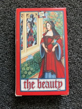 Vintage 1989 Psycards Tarot Card Deck Of The Human Heart Maggie Kneen Us Games