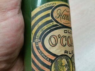 Vintage advertising hartleys old o ' coat ale brewing bottle beer 4