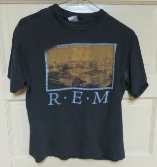 Vintage R.  E.  M.  Band Or Concert Tee Shirt C 1980 