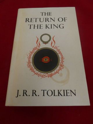 Lord Of The Rings Trilogy Tolkien 1st Edition,  Slip Case 1961 10th/8th/7th VGC 9