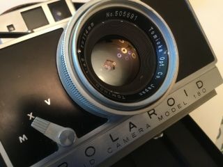 Polaroid Land Camera model 180 with Tominon f4.  5 lens 2