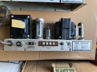 Fisher 30A mono tube amplifier pair (2) w tubes 4