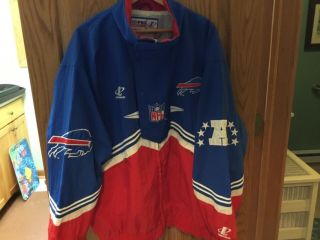 Vintage Buffalo Bills Logo Athletic Pro Line Jacket Men 