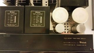 Mcintosh MC 2505 2 Channel Power Amp With Issue 11