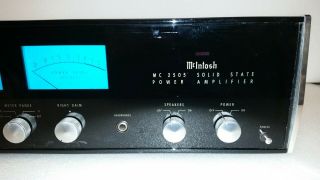 Mcintosh MC 2505 2 Channel Power Amp With Issue 12