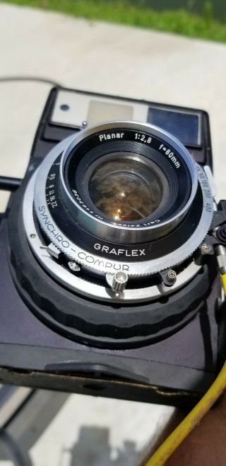 GRAFLEX XL Camera 80mm f/2.  8 Carl Zeiss Planar 11