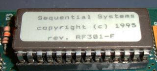 Rare Sequential Systems RamFAST Rev.  D SCSI 1MB cache card for Apple II 2 ][ // 5