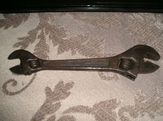 Vintage Double Sided Crescent Tool Co.  4 6 In.  Adjustable Wrench Made In Usa