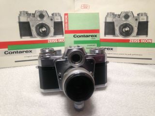 Zeiss Ikon Contarex Bullseye Camera F/2 - 50mm Lens