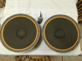 Jbl Le15a Woofers,  16 Ohms 15 " Low Serial (pair) All