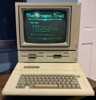 Apple IIe Computer w/ Manuals - Duodisk - 80 Column Card/64K - Recapped - 3