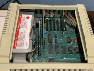 Apple IIe Computer w/ Manuals - Duodisk - 80 Column Card/64K - Recapped - 8