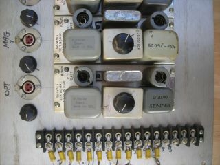 Westrex (Western Electric) RA - 1474a tube preamps (4) 1951 PRICE LOWERED 6