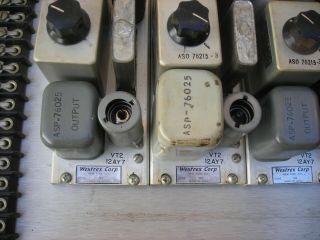 Westrex (Western Electric) RA - 1474a tube preamps (4) 1951 PRICE LOWERED 8